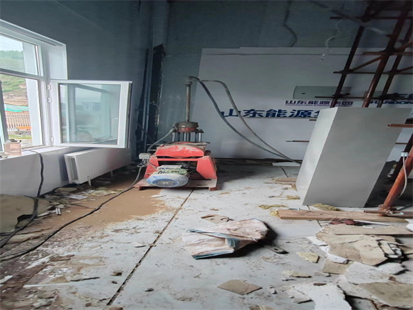 将乐地基基础下沉墙体裂缝加固注浆顶升施工